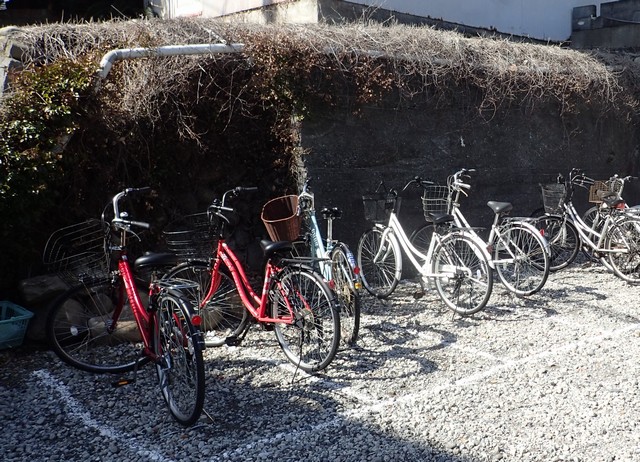 久能山東照宮：自転車・バイク駐車場