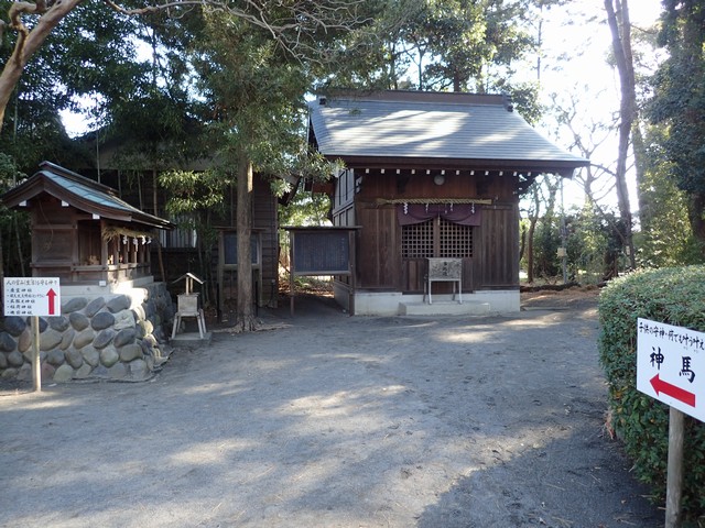 御穂神社：神馬